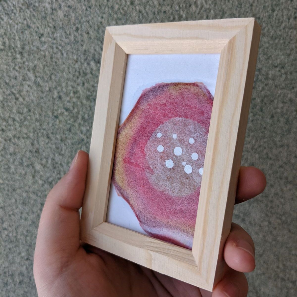 Seeping シリーズ / 原画 抽象 フレーム付き 作家サイン入り 半額 50％OFFの通販 / シリーズ Seeping 原画 作家サイン入り