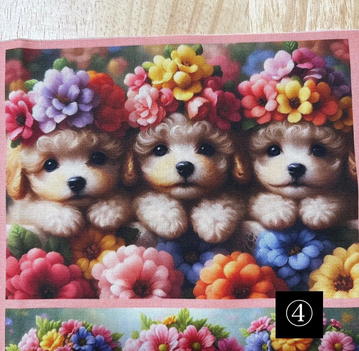 ハンドメイド オーダーページ パネル 女の子 トートバッグ ポーチ