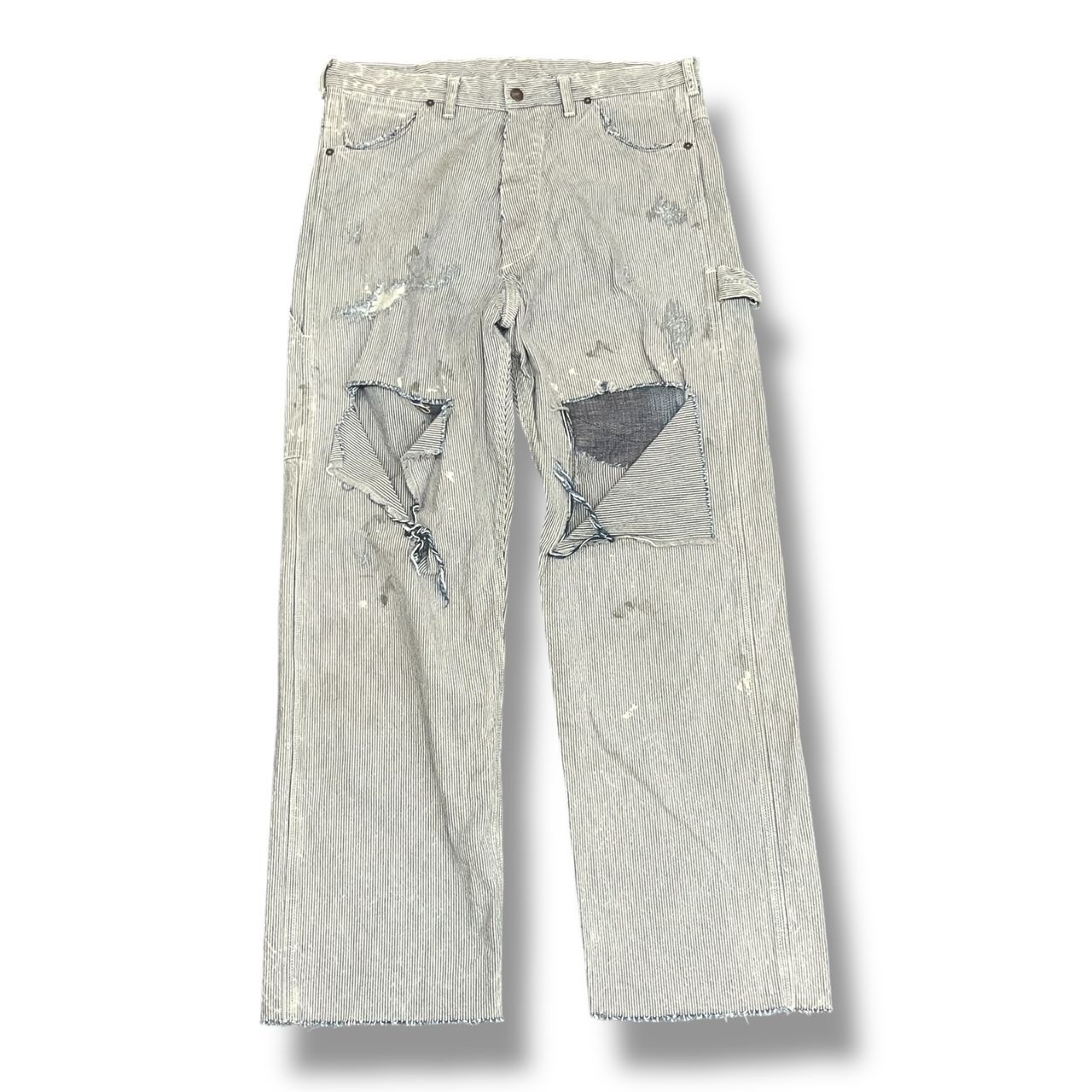 参考上代84700円 SAINT MICHAEL 24SS DENIM PANTS / HICKORY