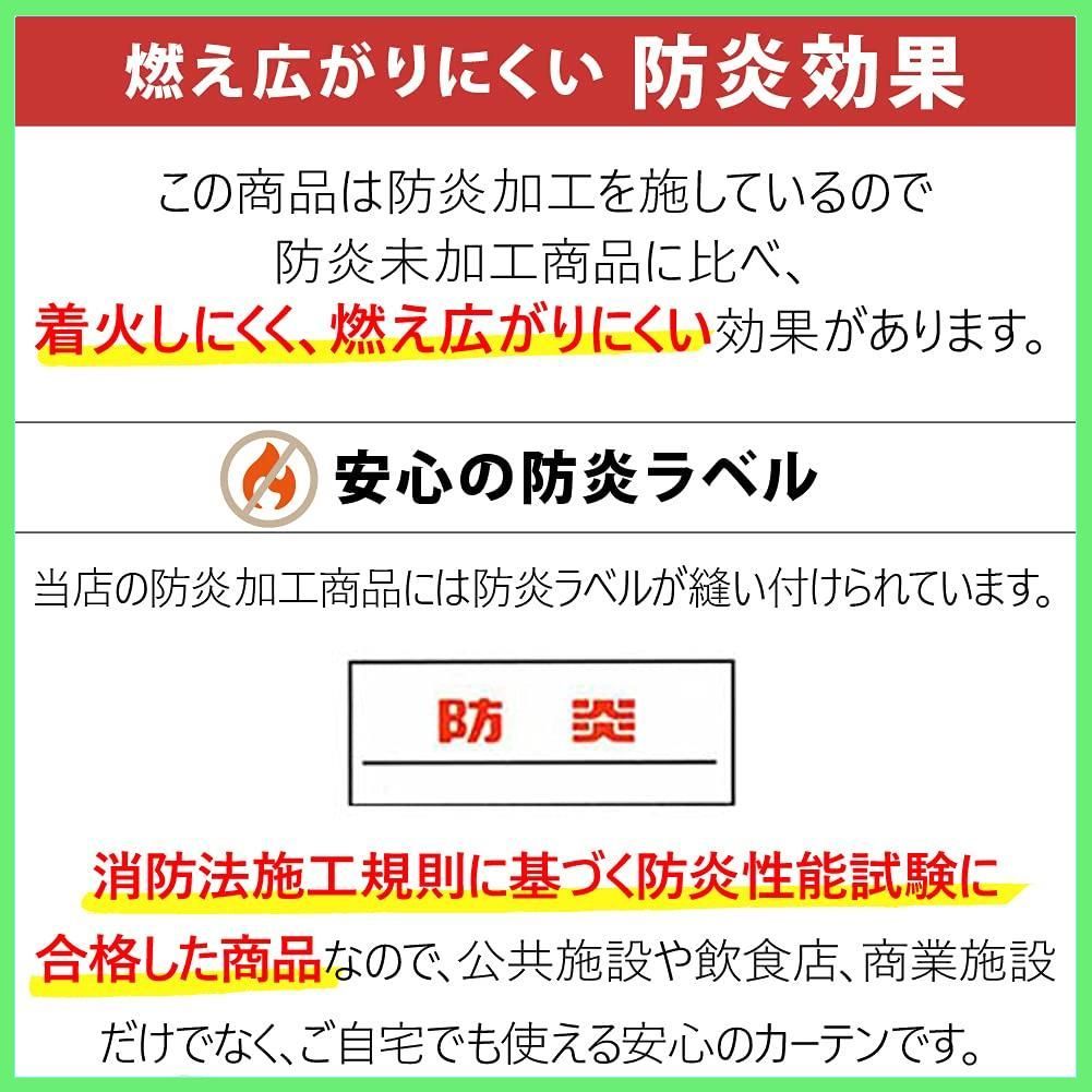 Ezee】 遮光1級 防炎ラベル付き 遮熱 断熱 省エネ カーテン防炎