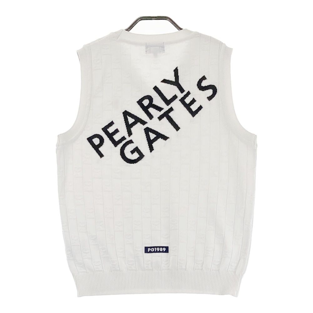 サイズ：1 PEARLY GATES パーリーゲイツ 2023年モデル Vネック ニット