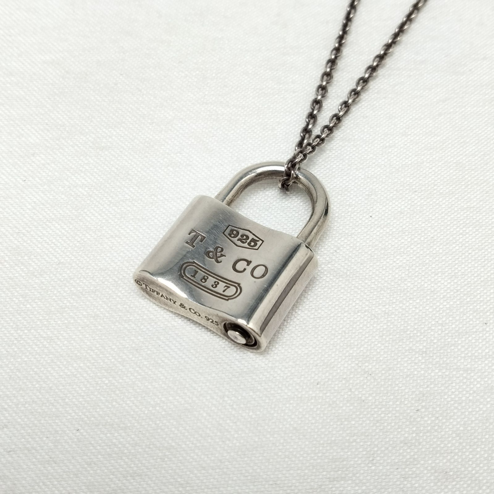 ティファニー　1837　ネックレス　925シルバー ティファニー TIFFANY＆CO 1837ネックレス シルバー シルバー