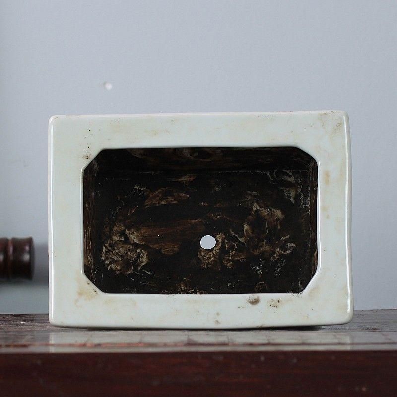 四方植木鉢 多肉植物鉢 盆栽鉢 植木鉢 凍り付い 小品盆栽鉢 大品