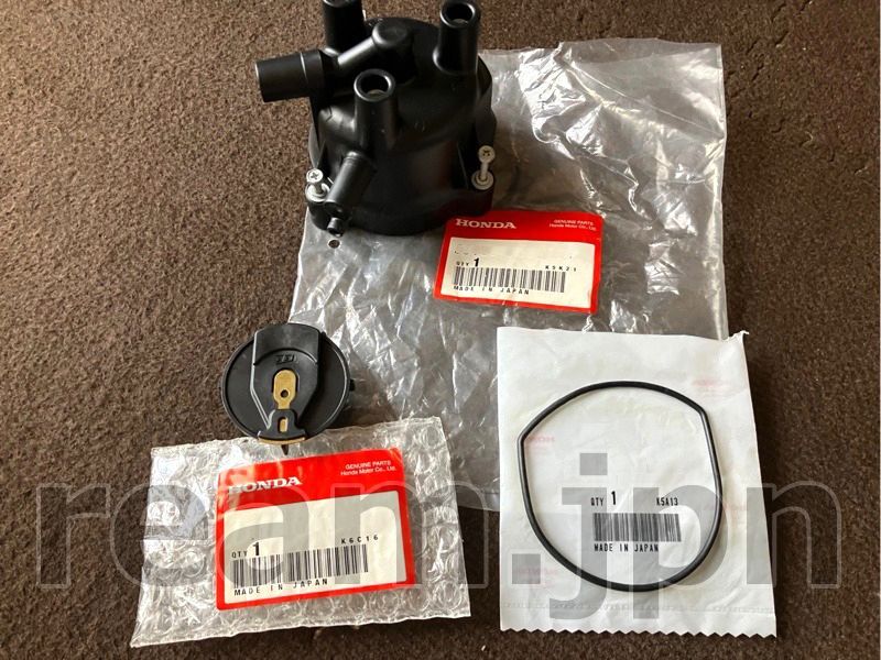 ホンダ純正 ビート PP1 ディストリビューター キャップ ローター セット デスビキャップ Honda Genuine E-PP1 Beat JDM