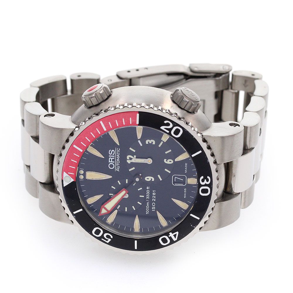 オリス ORIS 649-7541 レギュレーター ダイバーズ デイト 自動巻き 