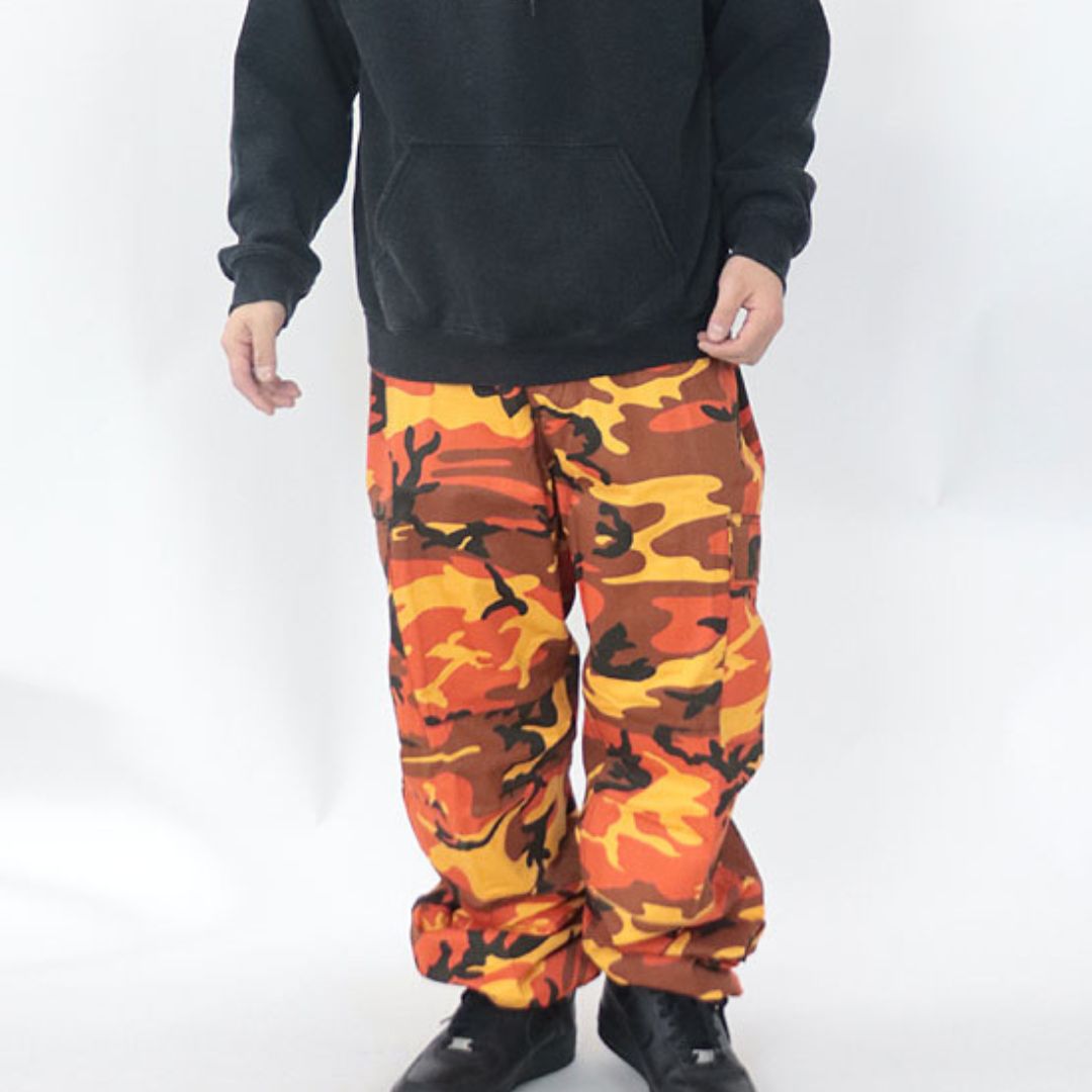 新品】【ROTHCO／ロスコ・カーゴパンツ（オレンジ）】ミリタリー