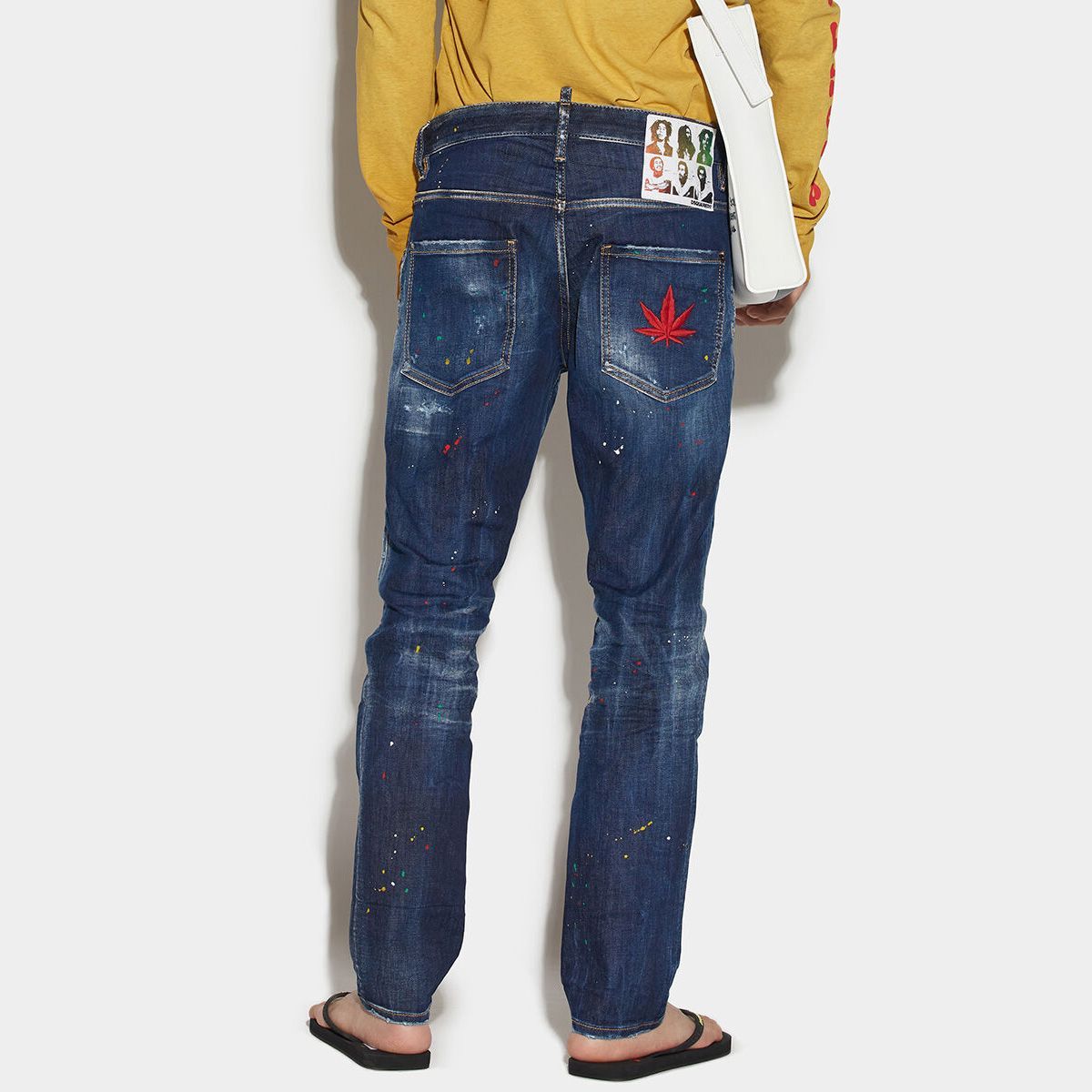 DSQUARED2 ディースクエアード S71LB1165 S30789 インディゴ SKATER
