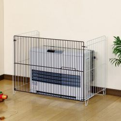 グリーンライフ GREEN LIFE 大型ストーブガード 三方式 幅86x奥行47.5x高さ63cm