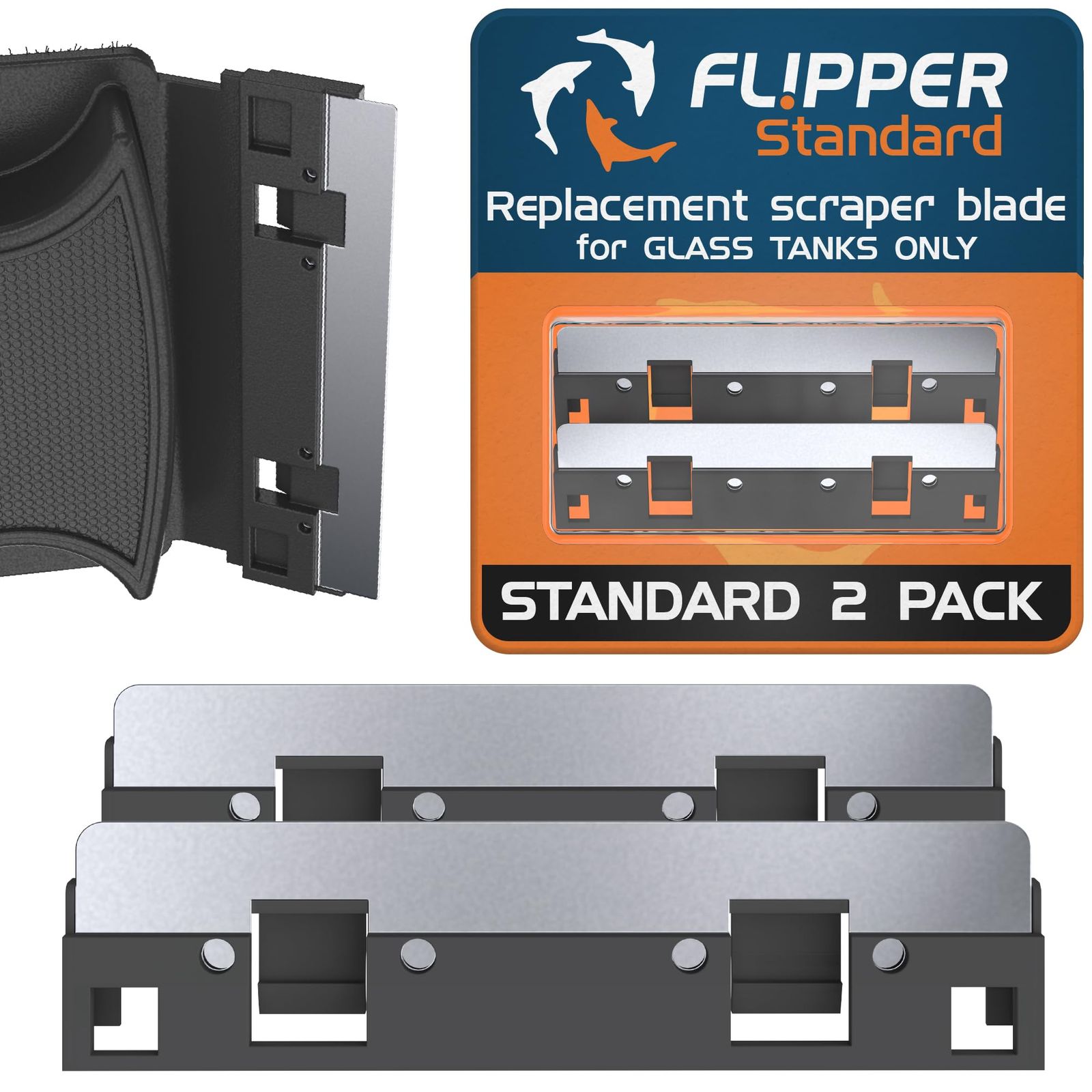 FLIPPER standard フリッパースタンダード 交換用ステンレスブレード（２枚入）フローティング兼用