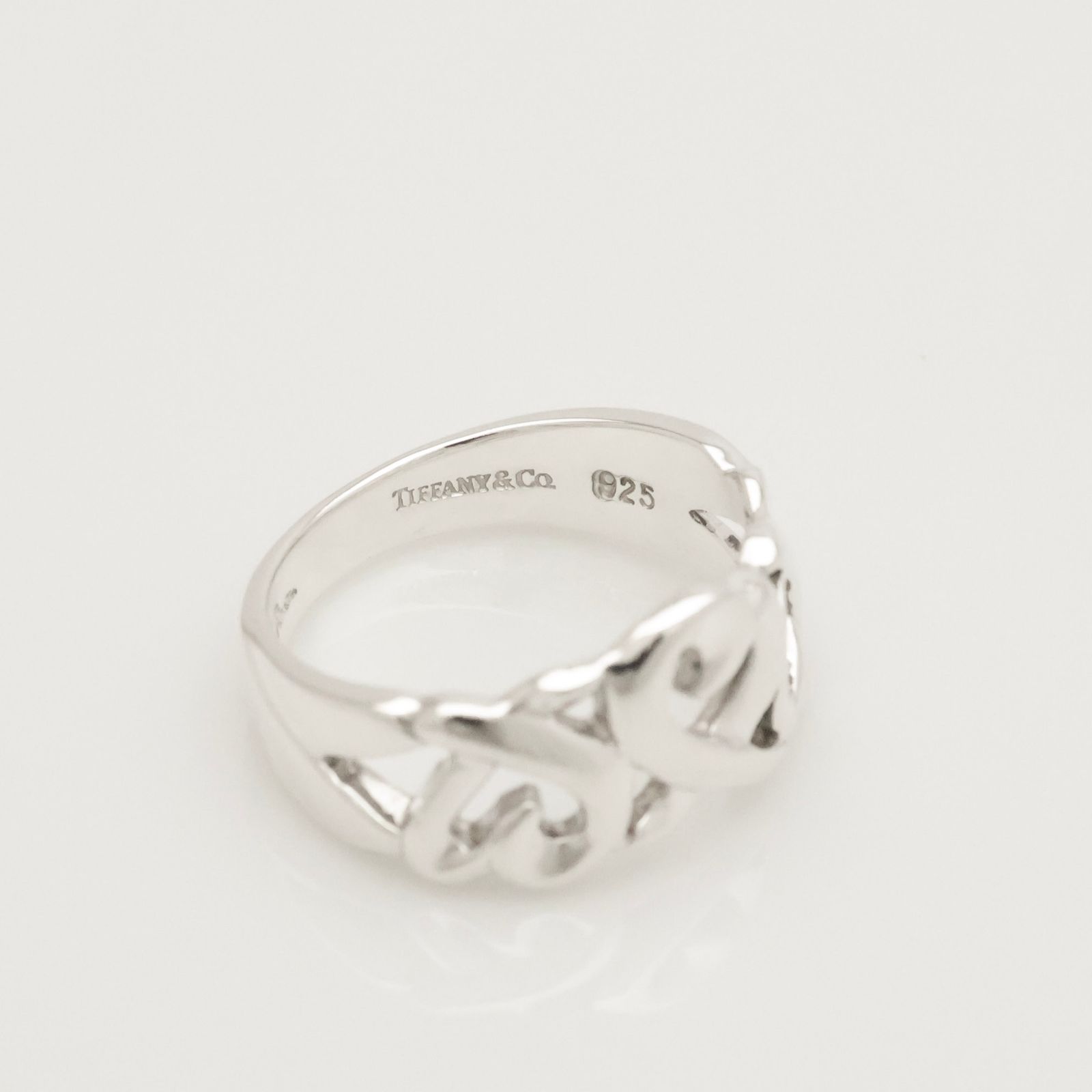 美品】ティファニー TIFFANY＆Co. トリプル ラビング ハート
