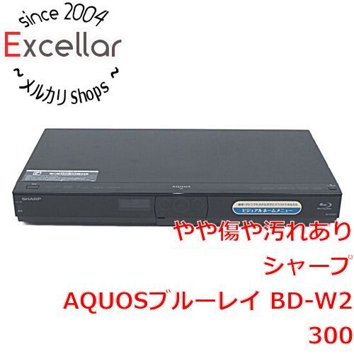 3D対応 SHARP BD-W1500 HDD/BDレコーダーB-CASカド、電源コード付き SHARP BD-W1500 3D AQUOS 地上⁄BS⁄CS二番組同時録画 1TBHDD 美品 人気