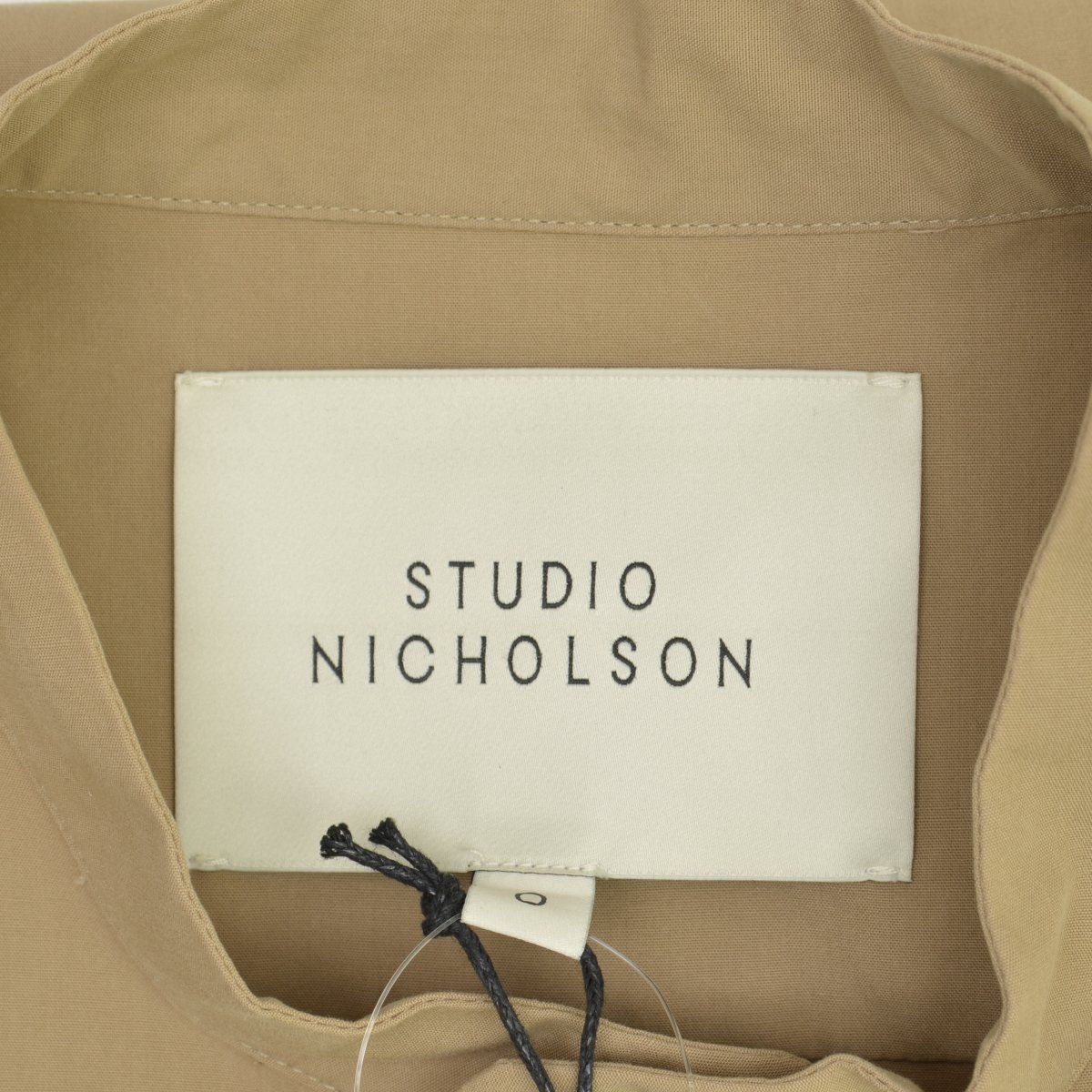 スタジオニコルソン STUDIO NICHOLSON LUCAS POWDER COTTON 半袖