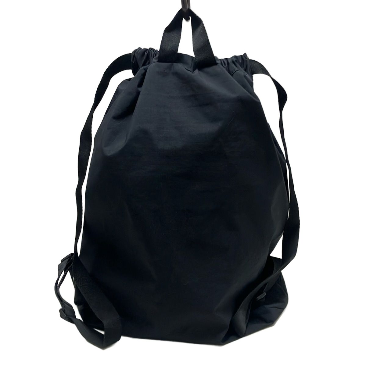 AN16【美品】　アディダス×ステラマッカートニー　リュック　バックパック　黒色 美品】アディダス ステラマッカートニー リュック バックパック
