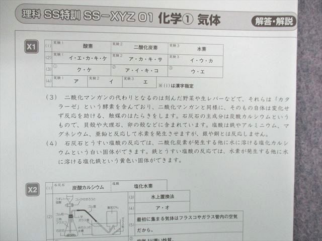 UF02-009 SAPIX 小6 サピックス SS特訓理科 【計11回分】 2020 30S2D