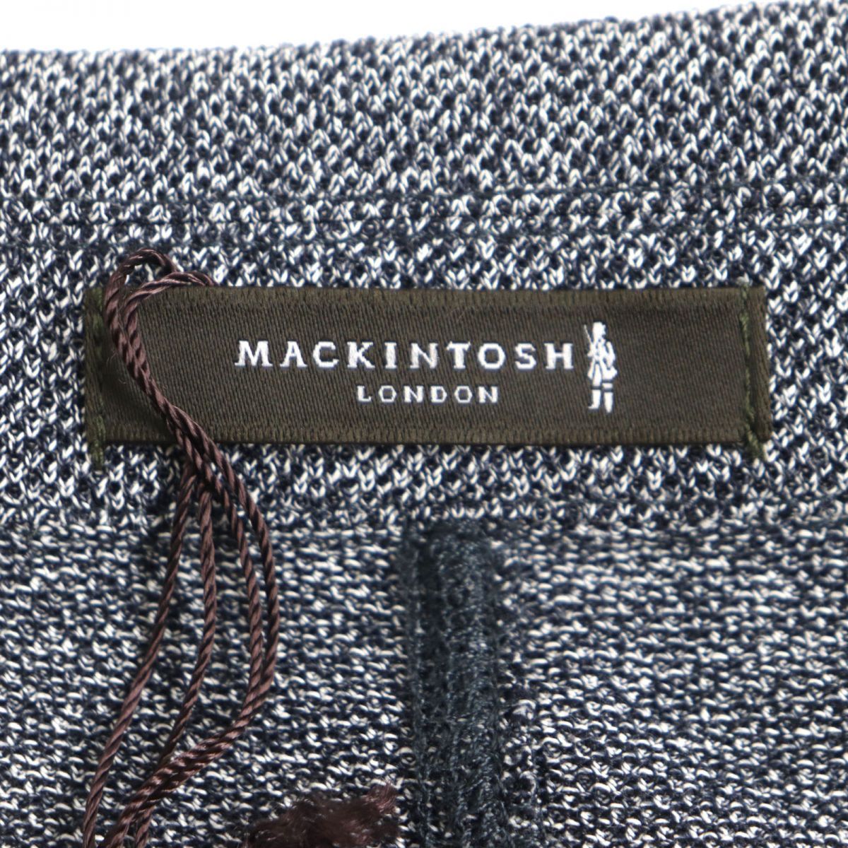 未使用品▽MACKINTOSH LONDON マッキントッシュロンドン 織柄 サマー