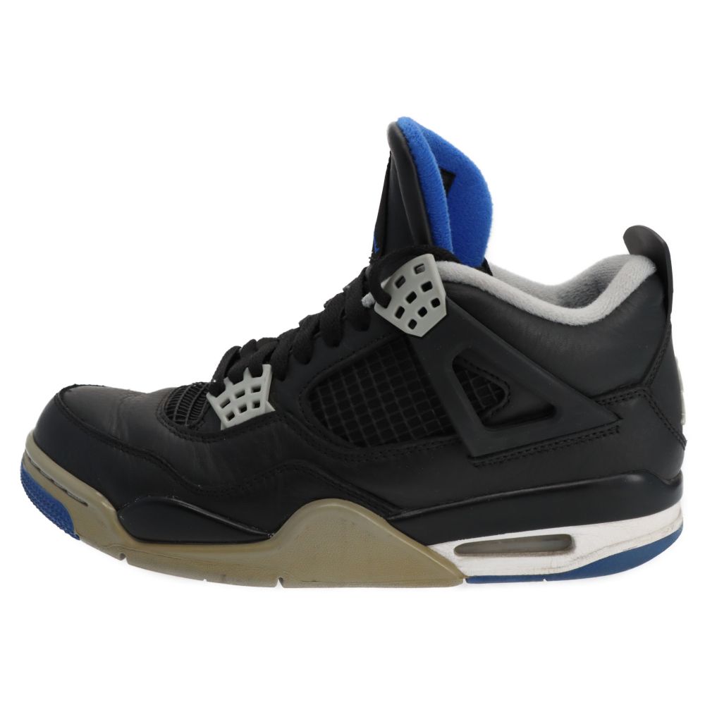 NIKE (ナイキ) AIR JORDAN 4 RETRO Motorsports Alternate エア ジョーダン4 モータースポーツ オルタネイト ハイカットスニーカー ブラック 30849-006 US8/26cm