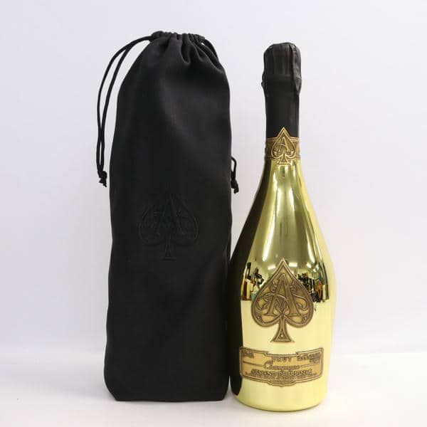 アルマンドブリニャック ゴールド 750ml ボトル裏汚れ - メルカリ