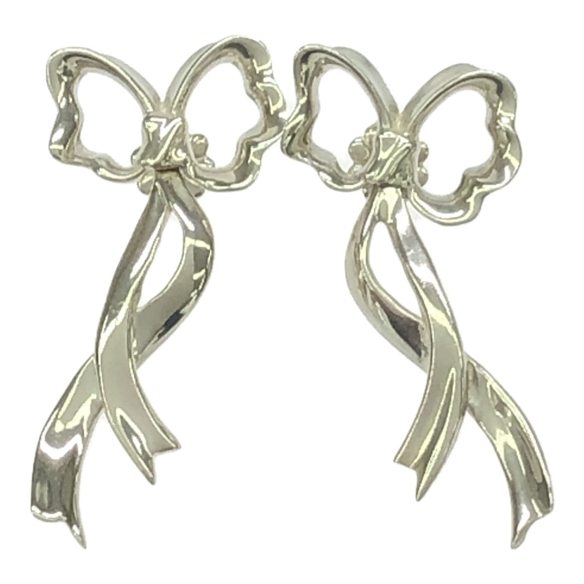 TIFFANY&Co. ティファニー ピアス リボン スイングピアス シルバー 925