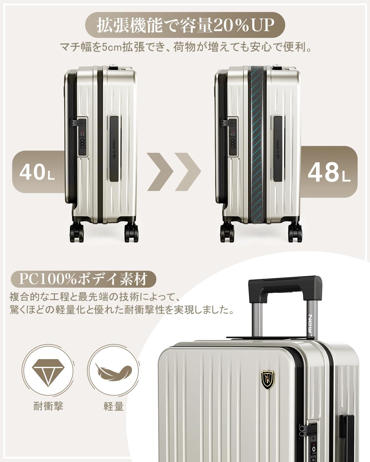 スーツケース キャリーケース