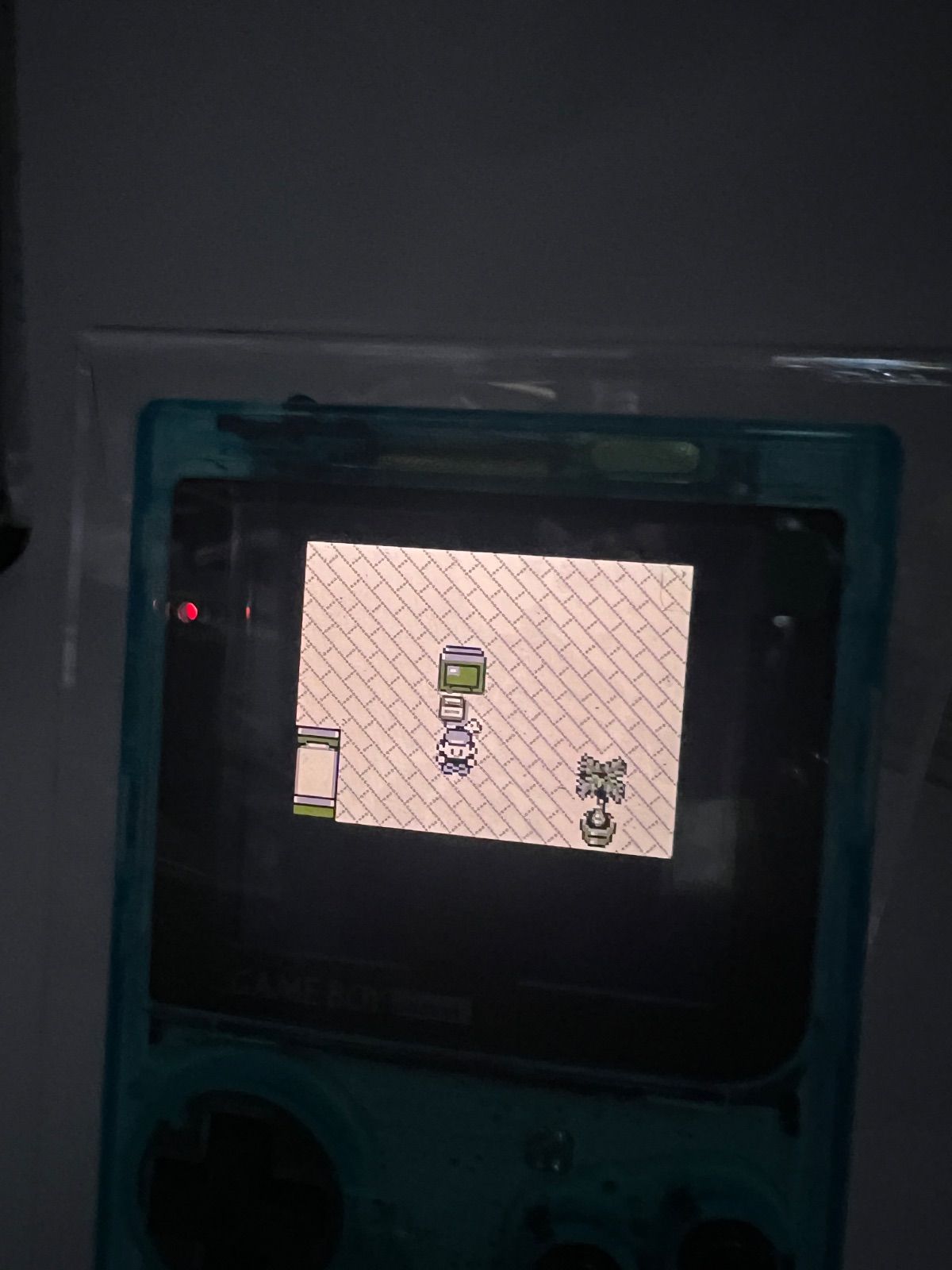 クリア ブルー本体