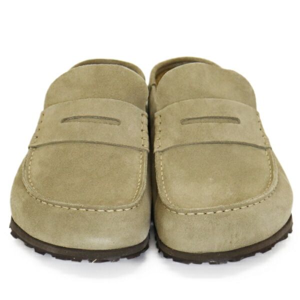 BIRKENSTOCK ビルケンシュトック 1029675 NAPLES WRAPPED ネープルズ ラップ スエードレザーサンダル TAUPE レギュラー BI470 レギュラー 41-約26.5cm
