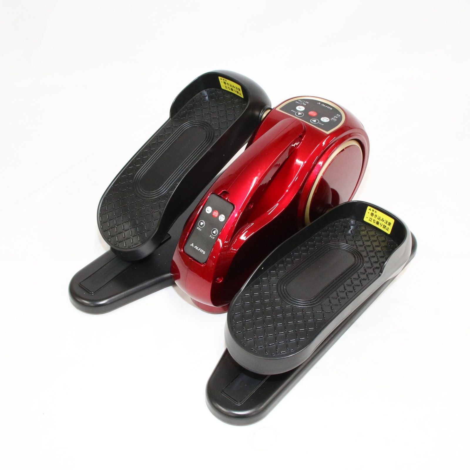[中古] アルインコ(Alinco) (ALINCO) フィットネスバイク コンパクトバイク ながら運動 電動モード/自走モード 静音 軽量 コンパクト 組立簡単 簡単移動 リモコン付き 電動ラクこぎサイクル FA3023R レッド   [良い(B)] 61pB4+NpyGL._AC_UL210_SR210,