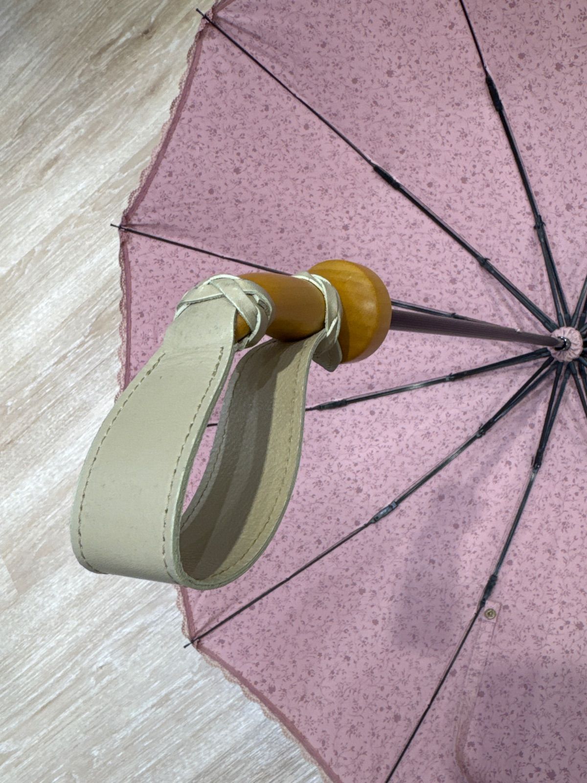 福井洋傘 晴雨兼用折傘 折りたたみ傘 ピンク - メルカリ