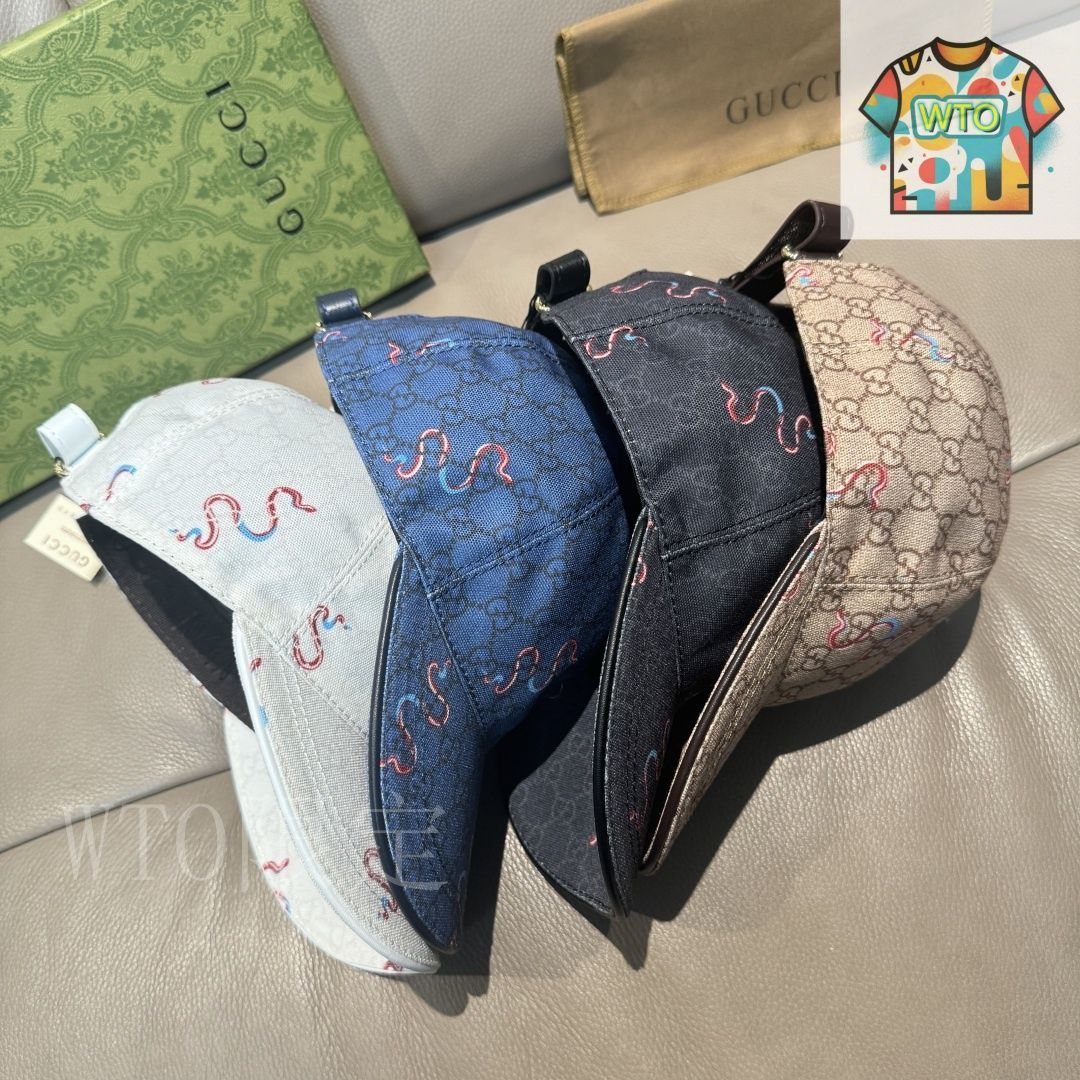 今日特価】Gucci ゴールドロゴ ベースボールキャップ - メルカリ