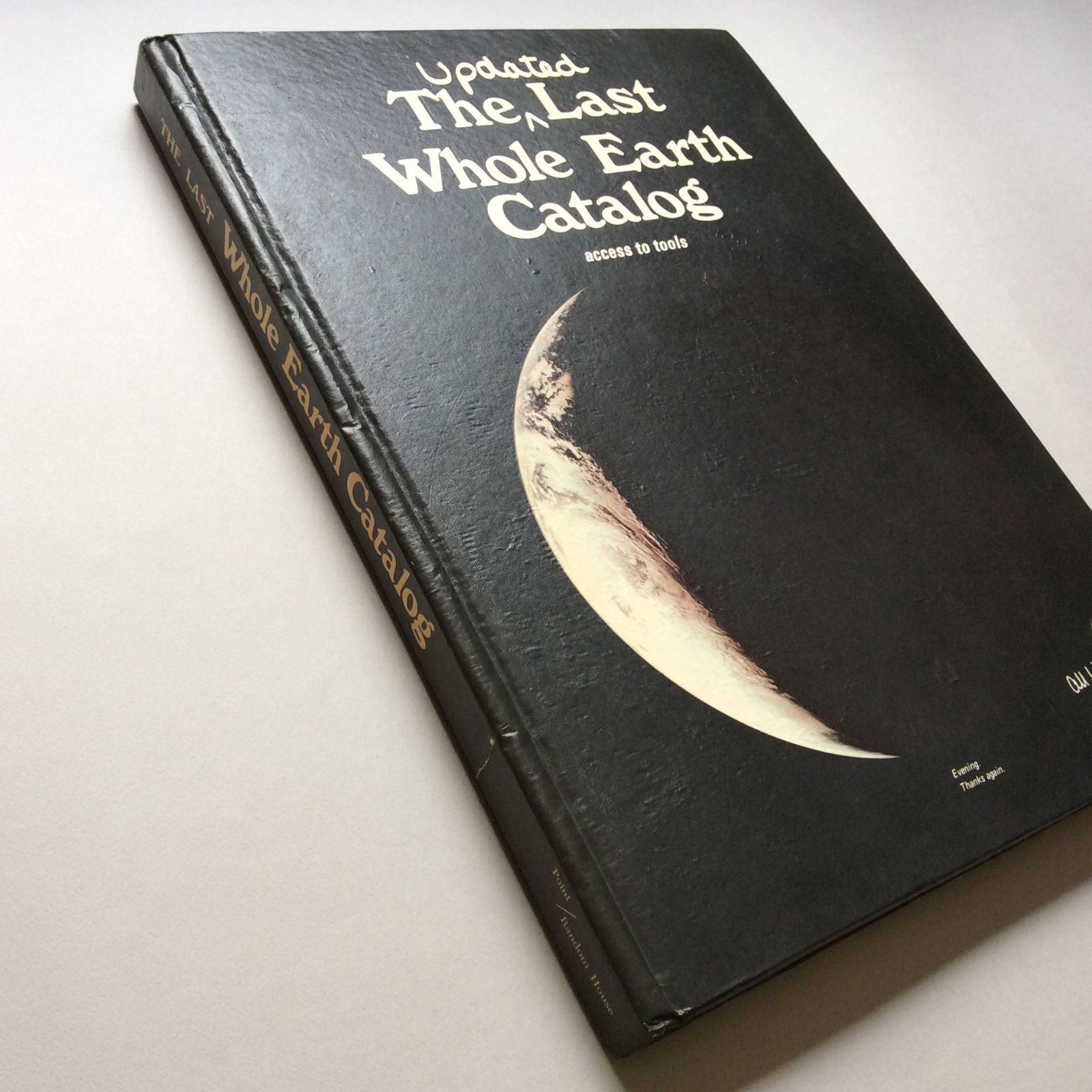 【稀少】ハードカバー版 The Last Whole Earth Catalog（２）/ ラストホールアースカタログ