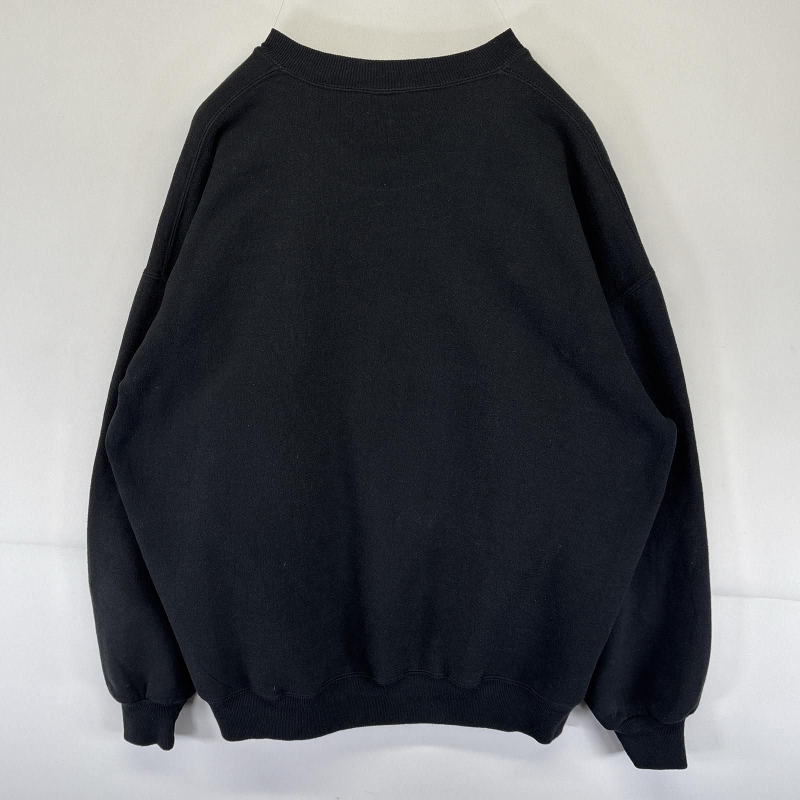 90s USA製 ファクトリーブランド スウェット 黒 XXL JERZEES i-jyd02y22n05tf8f7.jpg