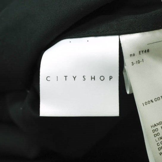CITYSHOP  DRY GABA WORKシャツ CITYSHOP シティショップ 23SS 日本製 DRY GABA WORK SHIRT ドライ