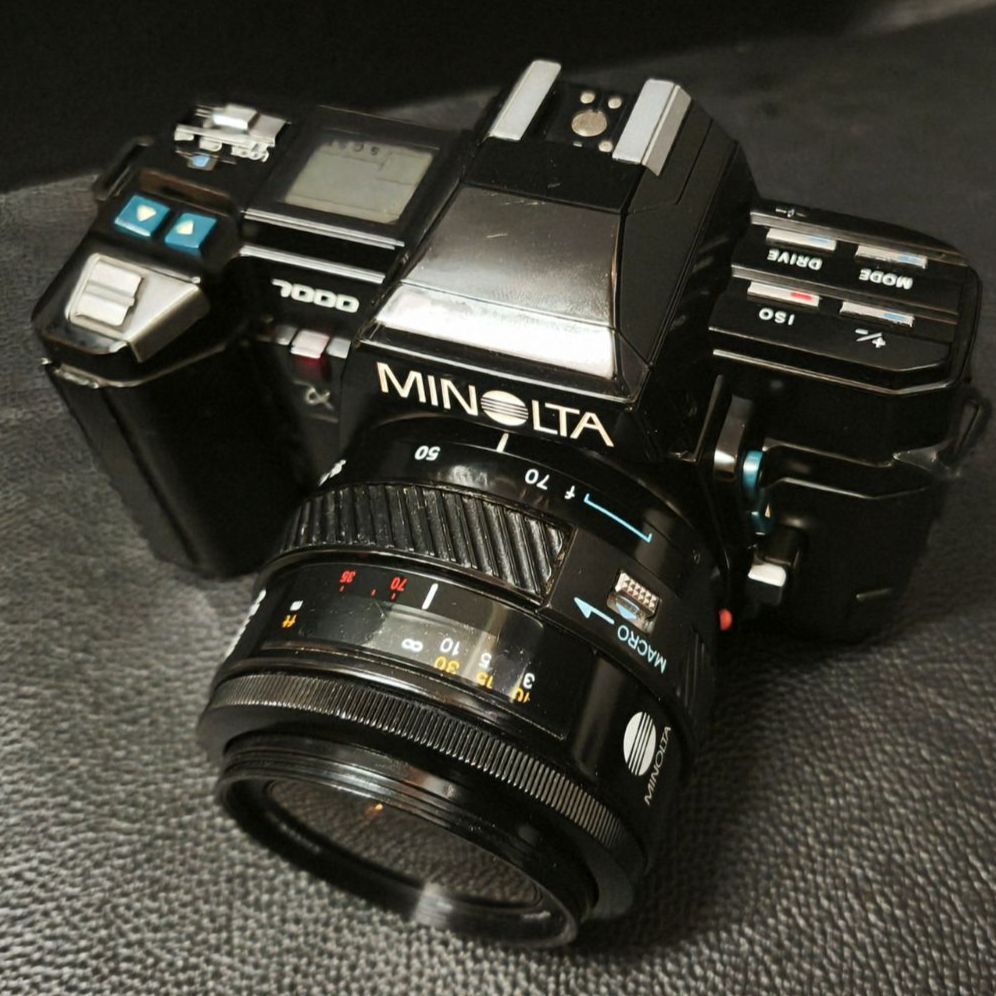 可動品】MINOLTA ミノルタ α7000 AF フィルム 一眼レフ カメラ