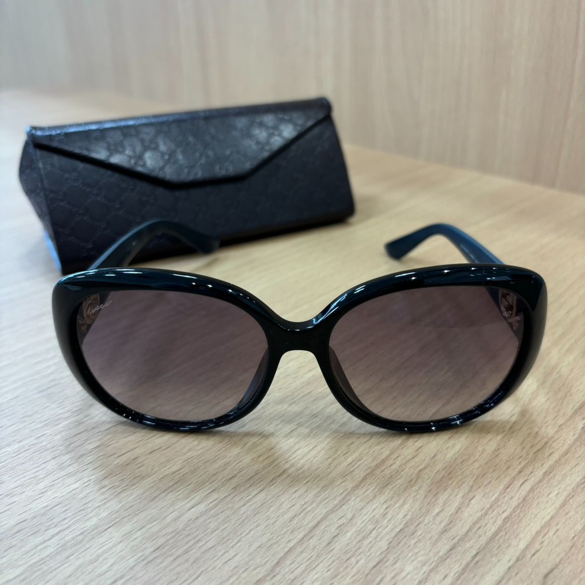 GUCCI グッチ GG3794/F/S 58□16 135 インターロッキングG サングラス ラバー ブラック MTA0159【243890983】  - メルカリ