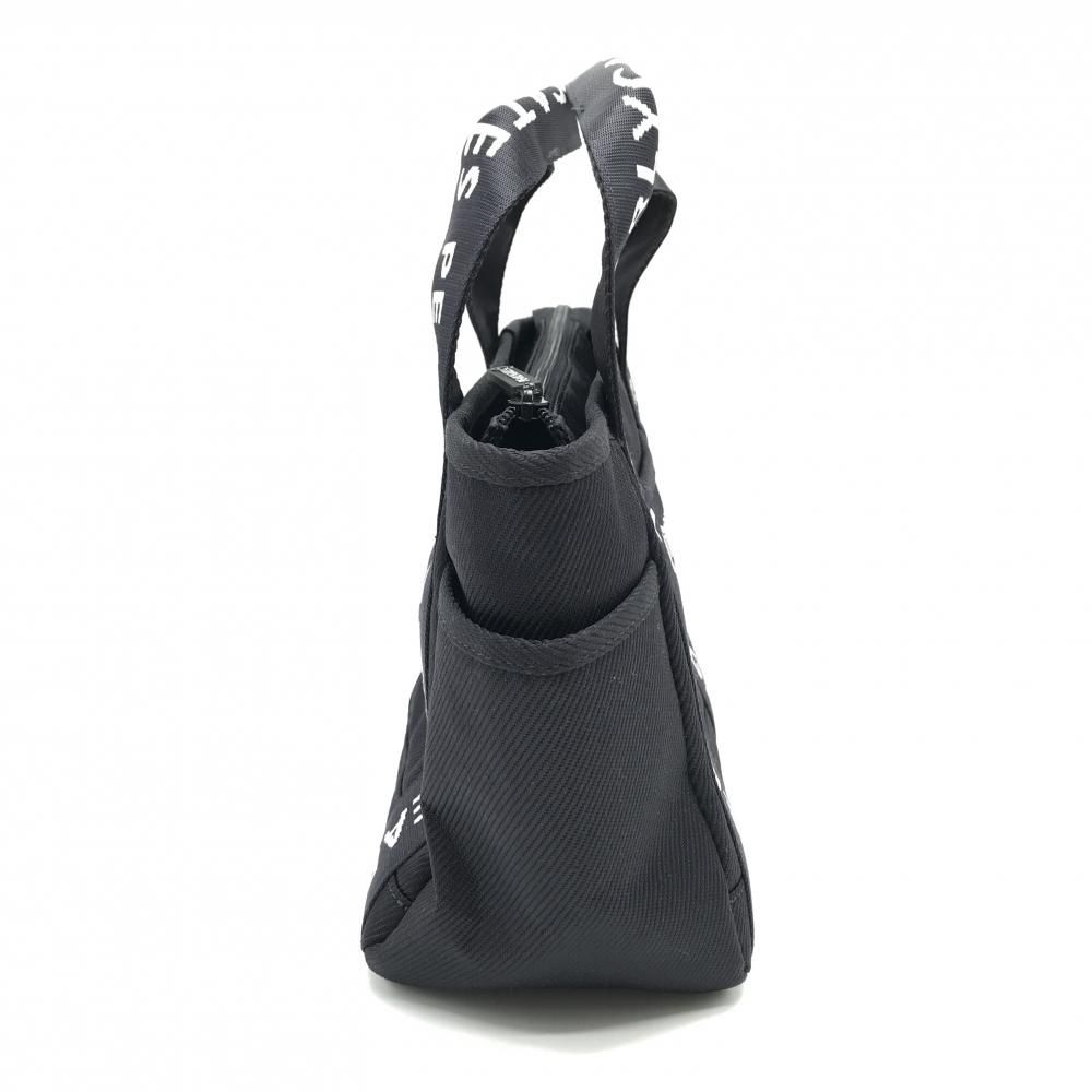 パーリーゲイツ カートバッグ ダークネイビー×白 ロゴ 内外ポケット ボトルホルダーゴルフ PEARLY GATES