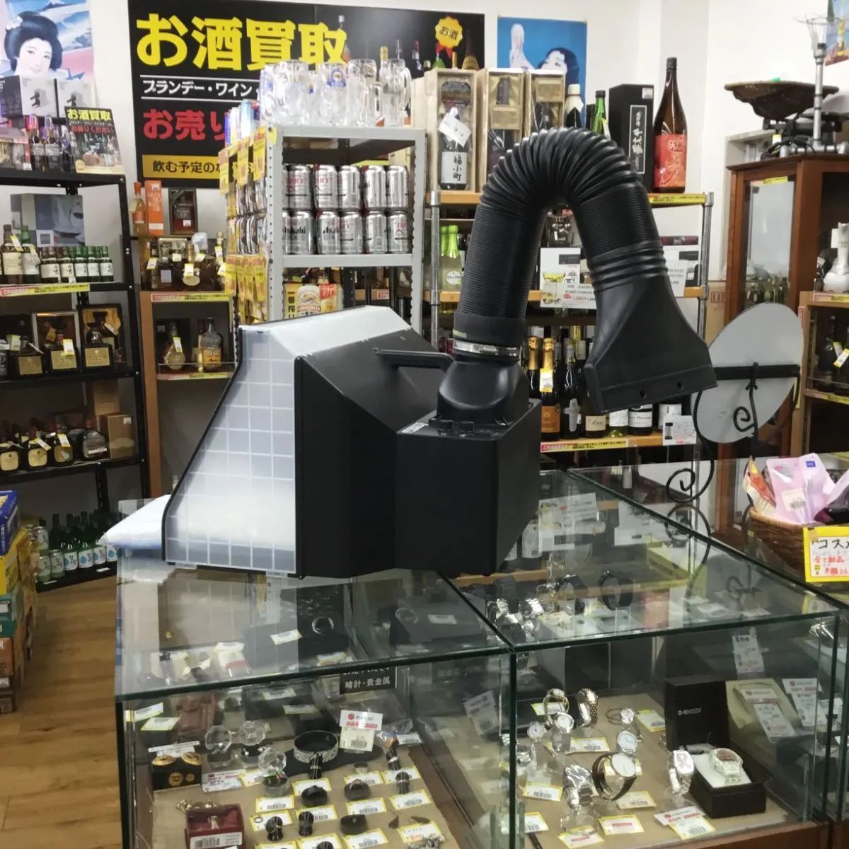 Anesty 塗装ブース HS-E550 LEDライト付き 排気ホース付き 最も安い