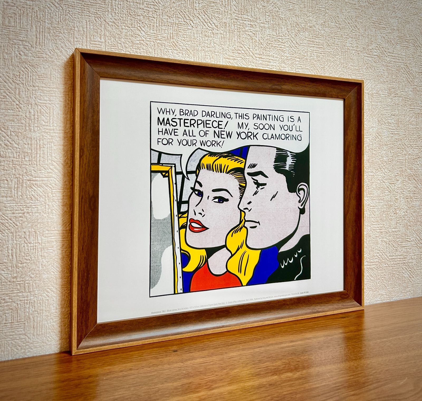 ロイ リキテンスタイン「WHAAM！」ワーム！リトグラフ ポスター ２枚組 ロイ リキテンスタイン「WHAAM！」ワーム！リトグラフ ポスター