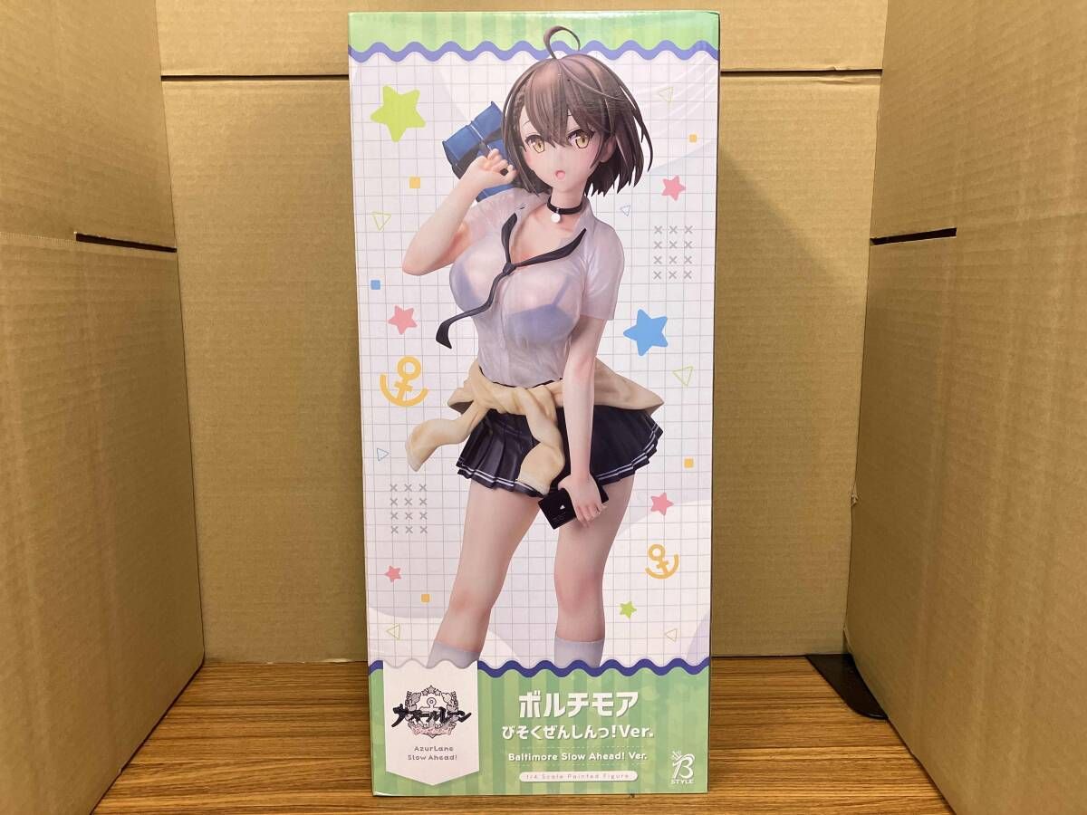 ボルチモア びそくぜんしんっ!Ver B-Style 1/4 塗装済み完成品 B-style アズールレーン びそくぜんしんっ！ ボルチモア びそく