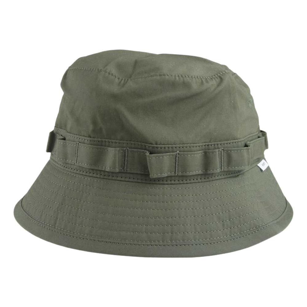 WTAPS ダブルタップス 帽子 21SS 211HCDT-HT16 JUNGLE HAT ジャングル バケット サファリ ハット カーキ系 3【中古】