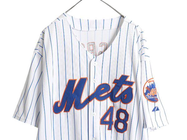 メッツ ベースボール シャツ メンズ XXL 程/ MLB オフィシャル