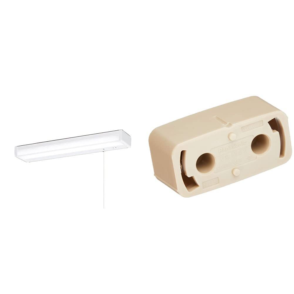 新着商品 フルシリーズ角型引掛シーリング|P - WG1000P LSEB7107LE1 両面化粧タイプ 1000Wまで コンセント付 プルスイッチ付 純正パッケージ品 セット買い 20形直管蛍光灯1灯相当 昼白色 LEDキッチンライト パナソニック