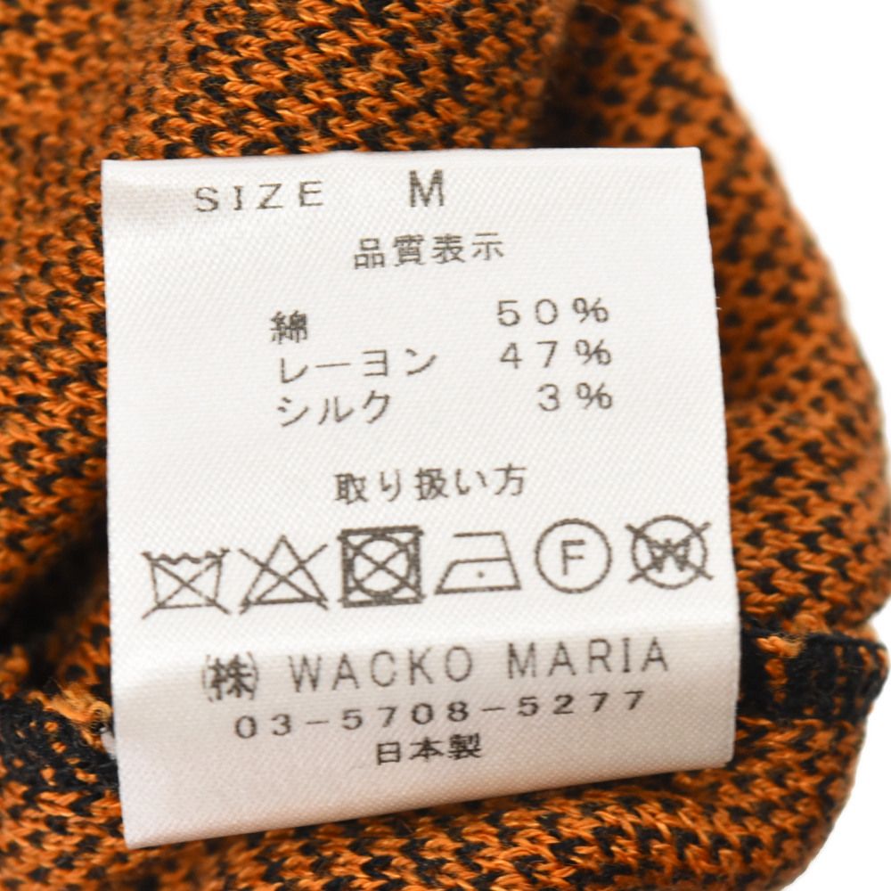 WACKO MARIA (ワコマリア) 23SS PYTHON KNIT POLO SHIRT パイソン柄