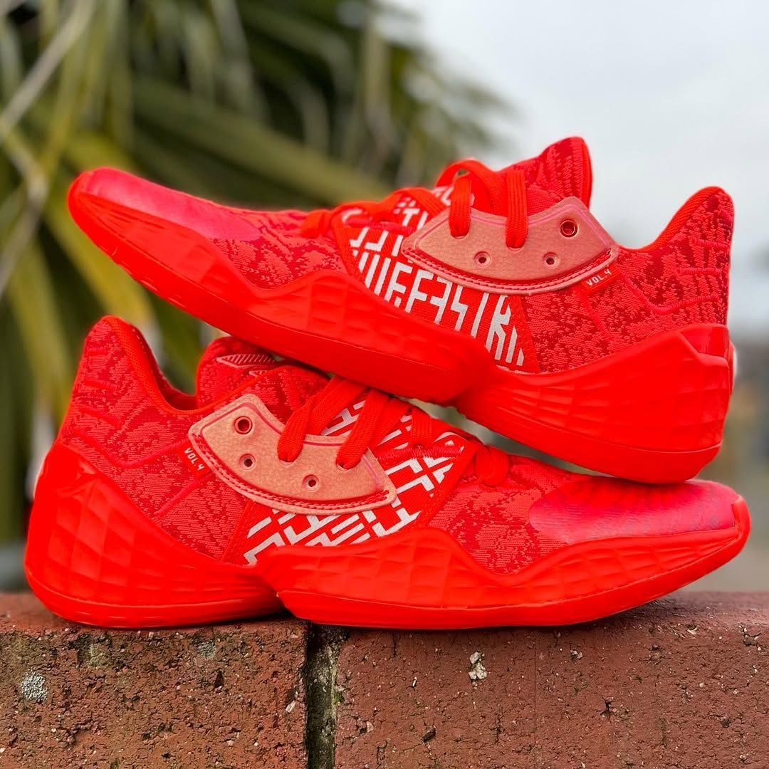 ADIDAS HARDEN VOL.4 'SOLAR RED' アディダス ハーデン 【MEN'S ADIDAS HARDEN VOL.4 'SOLAR RED' アディダス ハーデン 【MEN'S