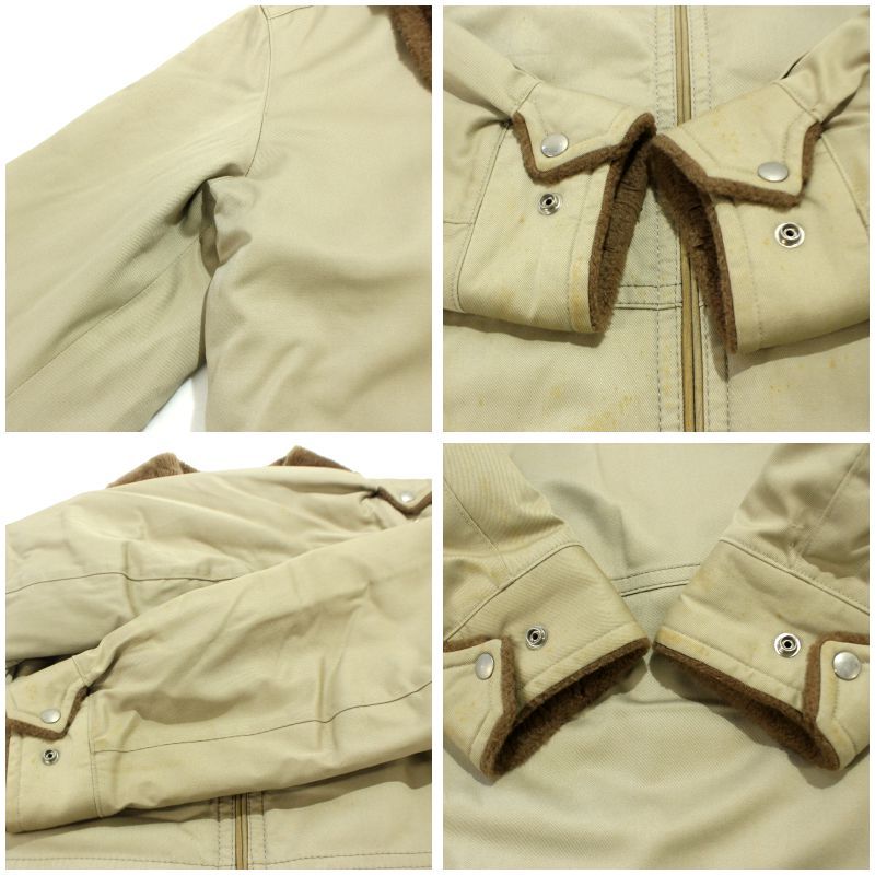 70s マイティ―マック ボア ジャケット メンズ XLサイズ相当 ビッグサイズ オーバーサイズ KANDAIZUMI_COM