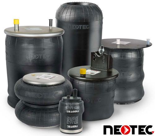 エアスプリング 4個セット NEOTEC エアスプリング フロント 三菱ふそう FS 低床4軸 ASSY 013
