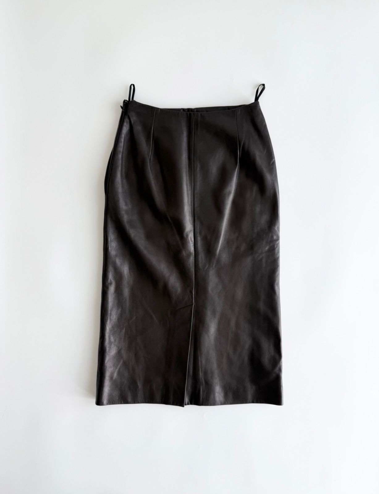 FW1998-99 Hermès by Margiela lather skirt HERMES エルメス