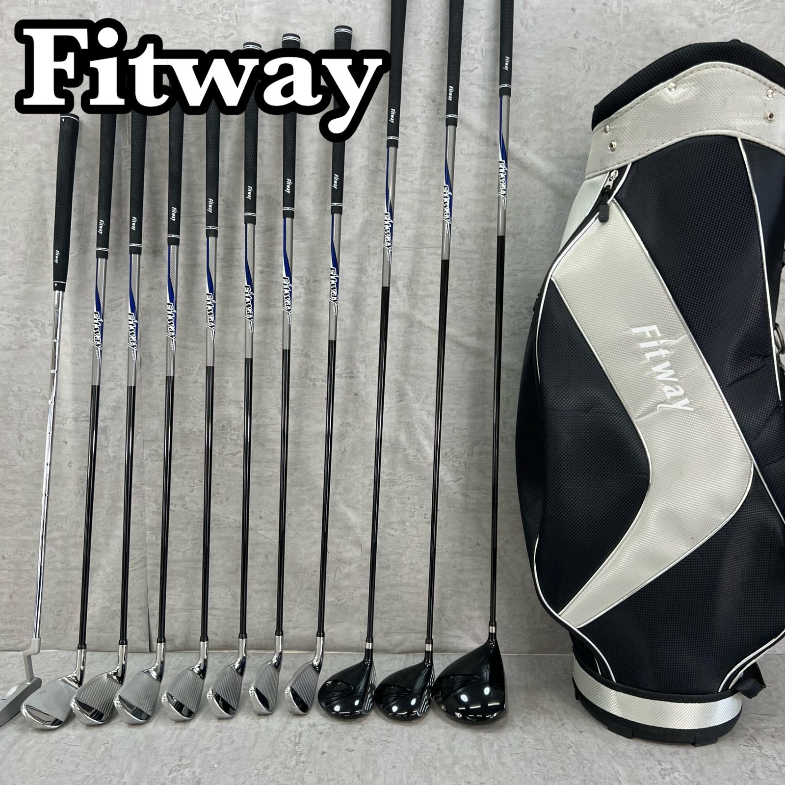 Fitway レディース ゴルフ 10本 セット L 初心者 Fitway フィットウェイ レディースゴルフセット 10本 初心者 入門 L