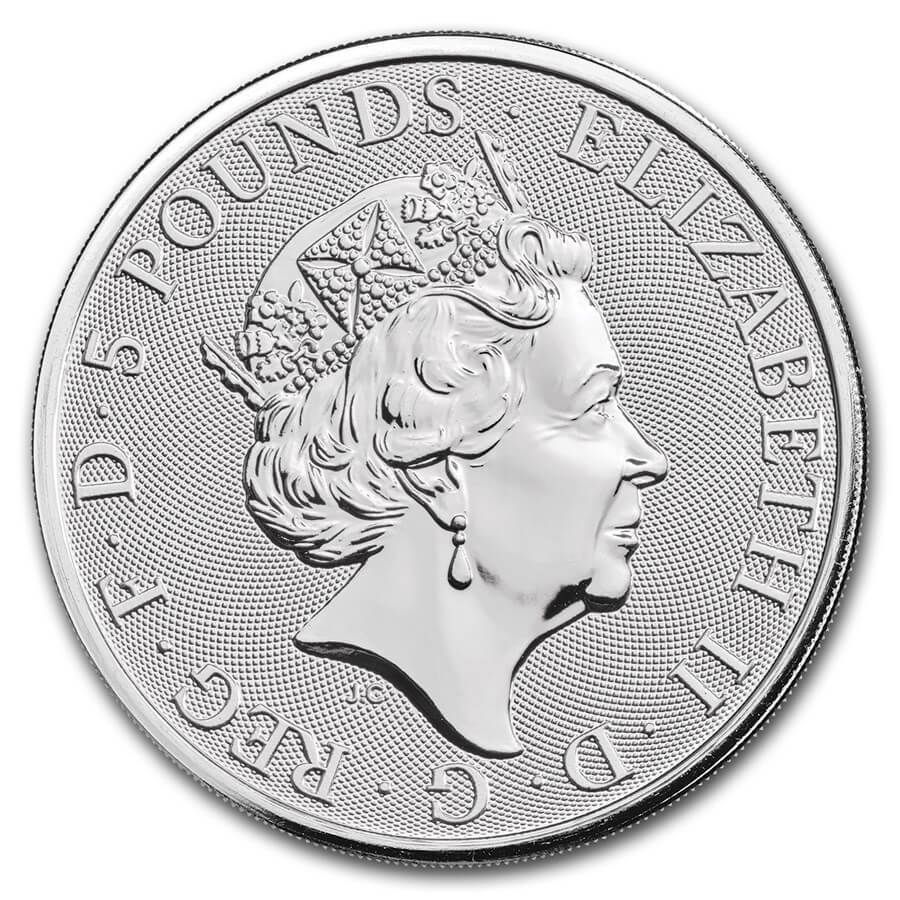 保証書・カプセル付き] 2019年 (新品) イギリス「クィーンズ ビースト 