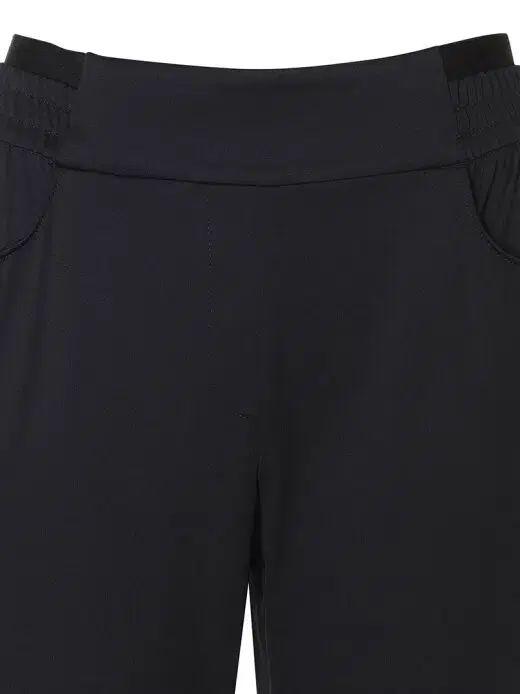 W.ANGLE ワイドアングル レディース ジャージ ジョガー パンツ 黒 24 26 28