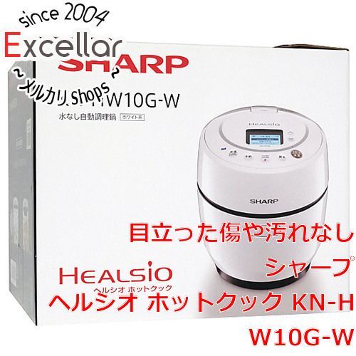 SHARP ヘルシオ KN-HW10G ホットクック 1.0L ホワイト-