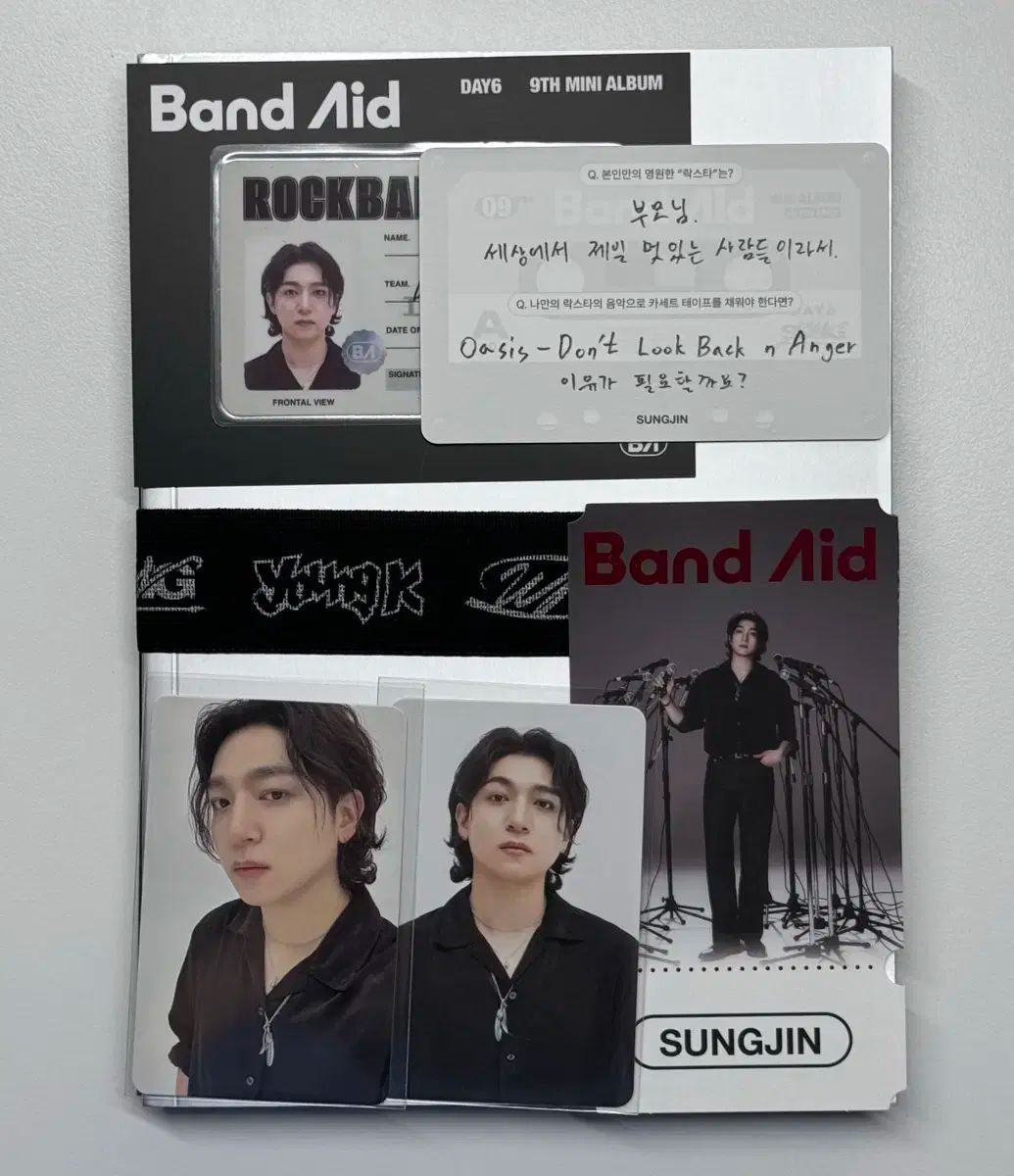 DAY6　ソンジン⑳ DAY6(デイシックス) バンドエイド ソンジン(SUNGJIN) セット